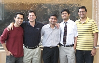 Mohammed Islam, Petros Grivas, Ashwani Gupta, Krishna Rao and Joseph Vadakara